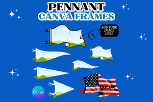 Pennant Canva Frames, Sports Banner