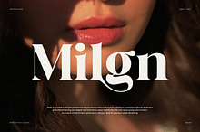 Milgn Elegant Serif Font