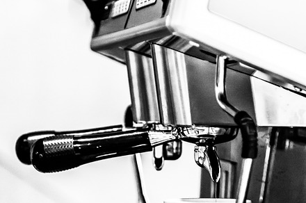 Espresso machine stock photo containing espresso and shot, a Food & Drink Photo by Pushish Images