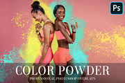 Color Powder Overlays Photoshop, a Plug-in Add-On by FixThePhoto (Thumbnail 1 of 32)