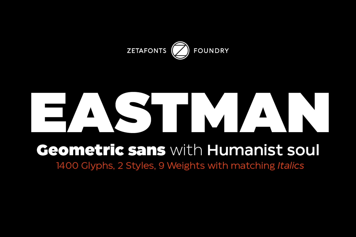 Eastman - 42 fonts