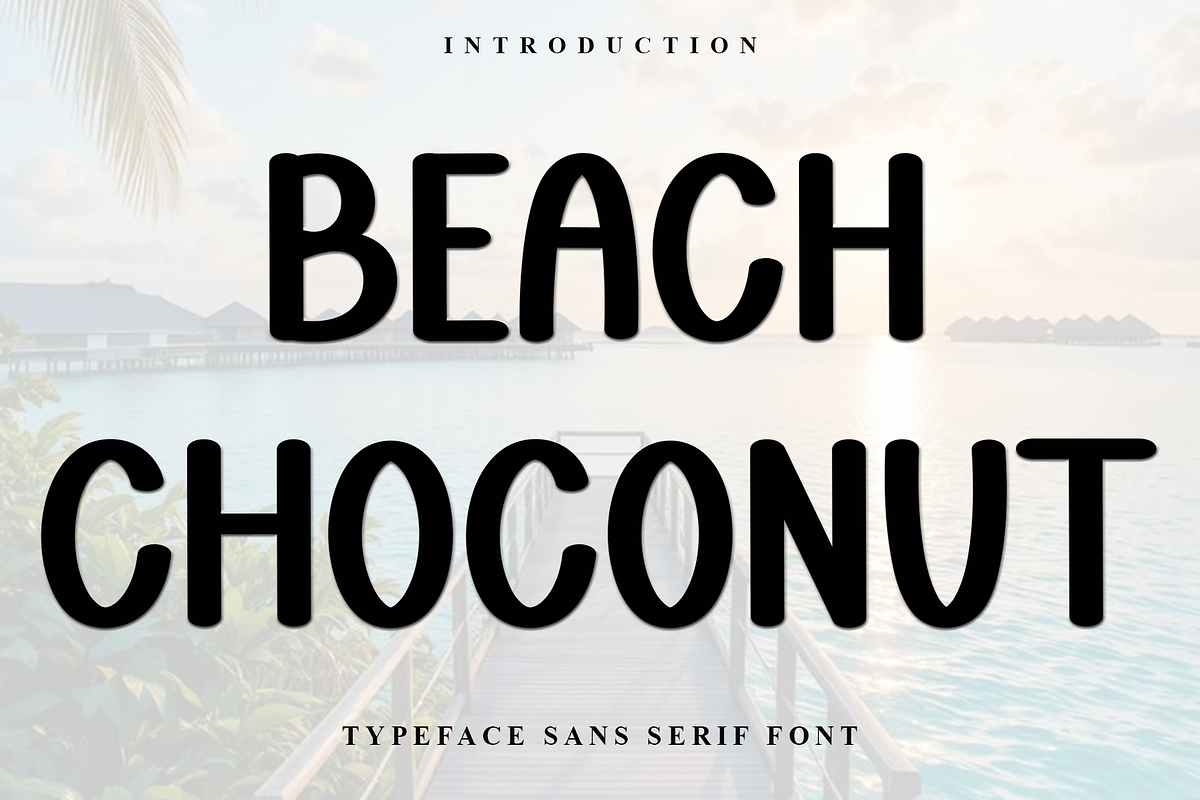 Beach Choconut, a Script Font by FreshTypeINK (Photo 1 of 7)