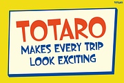 TOTARO, a Font by Pinisi ART (Thumbnail 8 of 10)