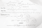 City Spire, a Script Font by Letter-P (Thumbnail 8 of 9)