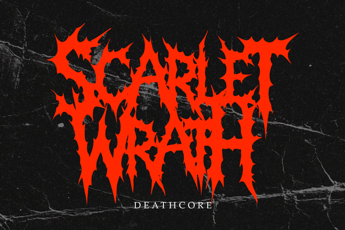 Ruination - Death Metal Font, a Symbol Font by Masyafi Studio (Photo 2 of 9)