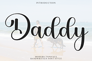 Daddy, a Handwritten Font by FreshTypeINK (Thumbnail 1 of 8)