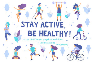 Stay active, be healthy!