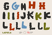Lapola Letters, a Symbol Font by Fontcamp Type Foundry (Thumbnail 4 of 11)
