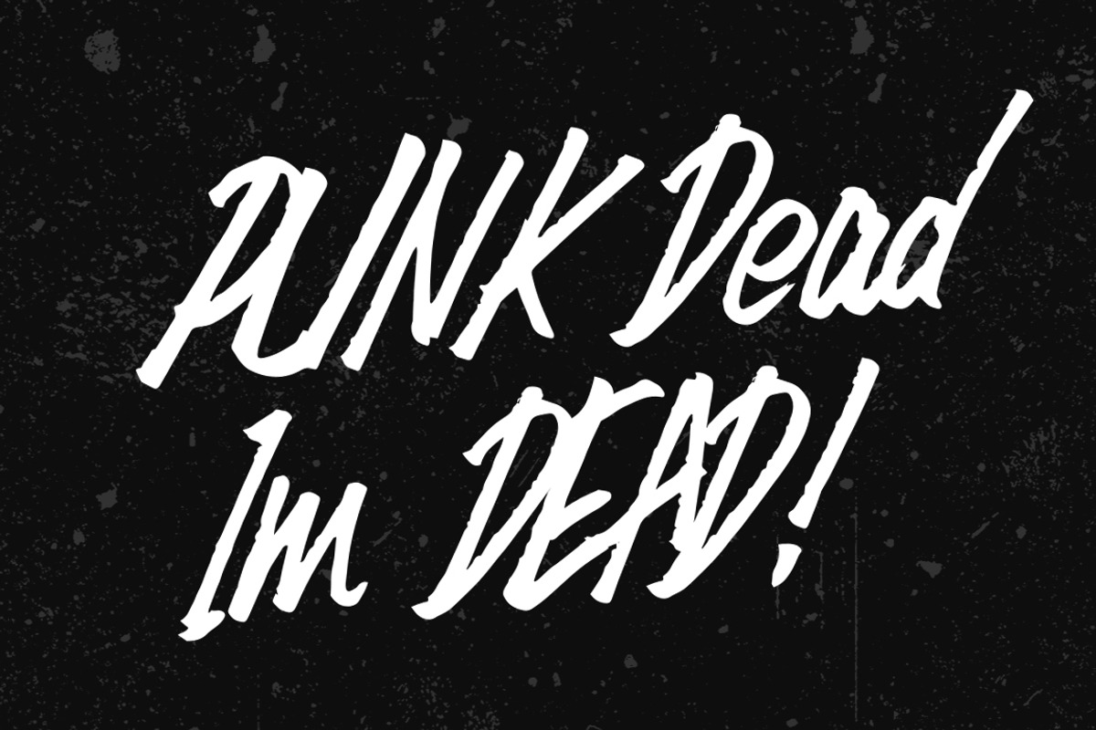 Scamfuk Typeface preview 3