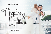 Simphony | Script Font, a Handwritten Font by Scratchones (Thumbnail 2 of 9)