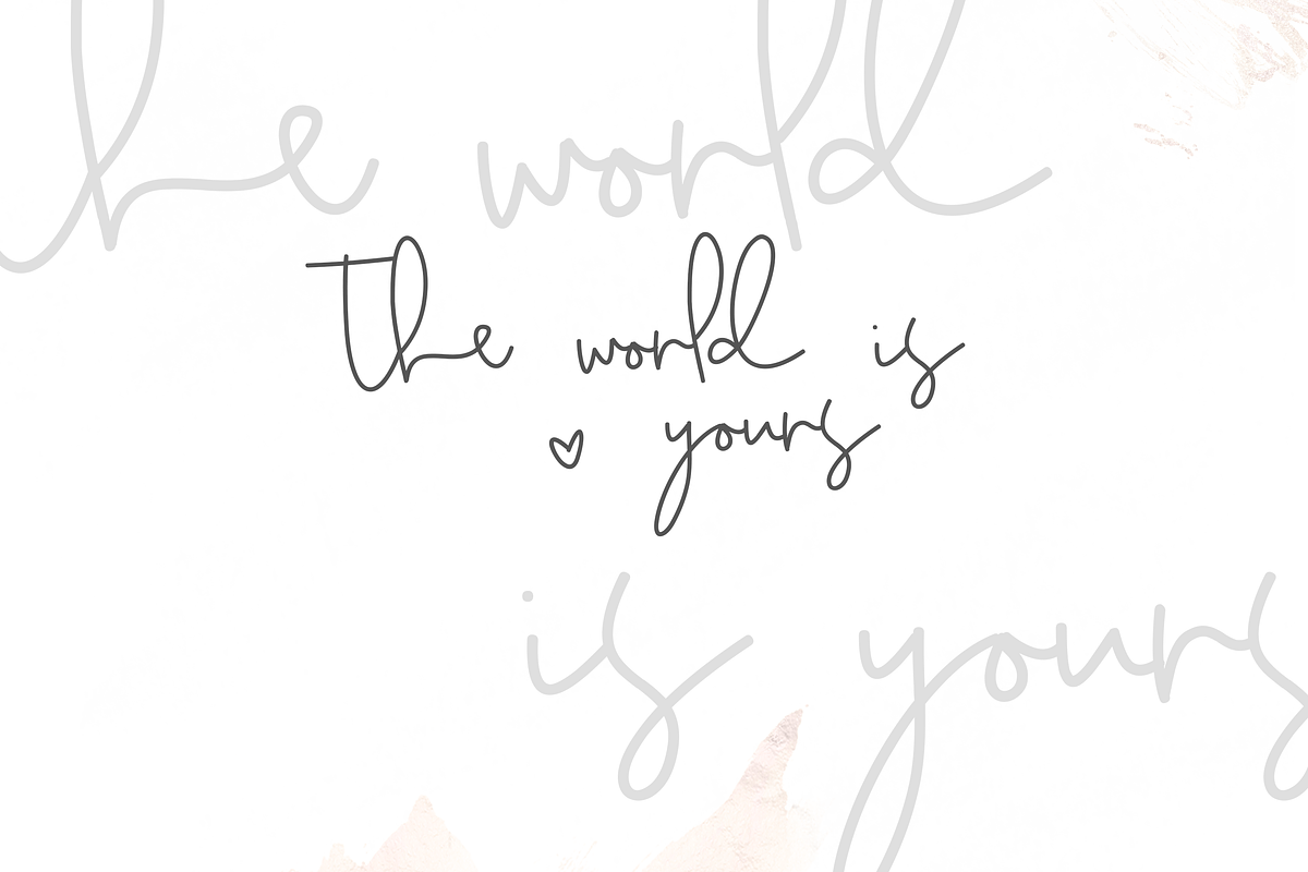 Chic - Handwritten Script Font preview 7