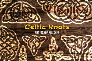 58 Celtic Knots Brushes