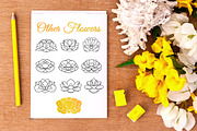 50% Off! 200+ Flower Logos Bundle, a Branding & Logo Template by Daria Volyanskaya (Thumbnail 5 of 6)