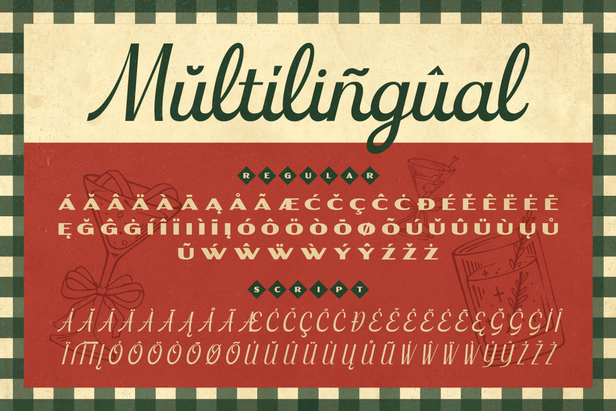 Tenford - Vintage Duo Font, a Script Font by Artisan Themes (Photo 10 of 11)