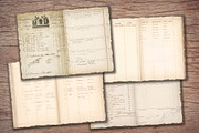 Old Ledger Paper, a Texture Illustration by Secret Helper (Thumbnail 3 of 7)