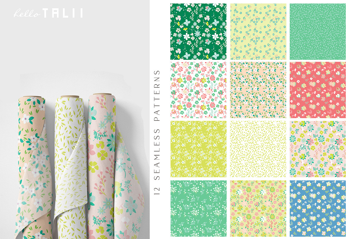 FLOWERS- Spring Illustration Bundle, a Seasonal Illustration by Hello Talii (Photo 3 of 8)