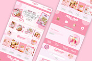 Pink Bakery Shopify Theme Store, a Shopify Template by Template Twist Shop (Thumbnail 2 of 8)