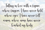 Downtown | Script Font, a Handwritten Font by Scratchones (Thumbnail 6 of 9)