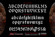 Kensy Zorem Typeface, a Blackletter Font by alit design (Thumbnail 3 of 20)