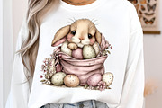 Whimsical easter chick clipart set, an Illustration by SinaCreation (Thumbnail 10 of 11)