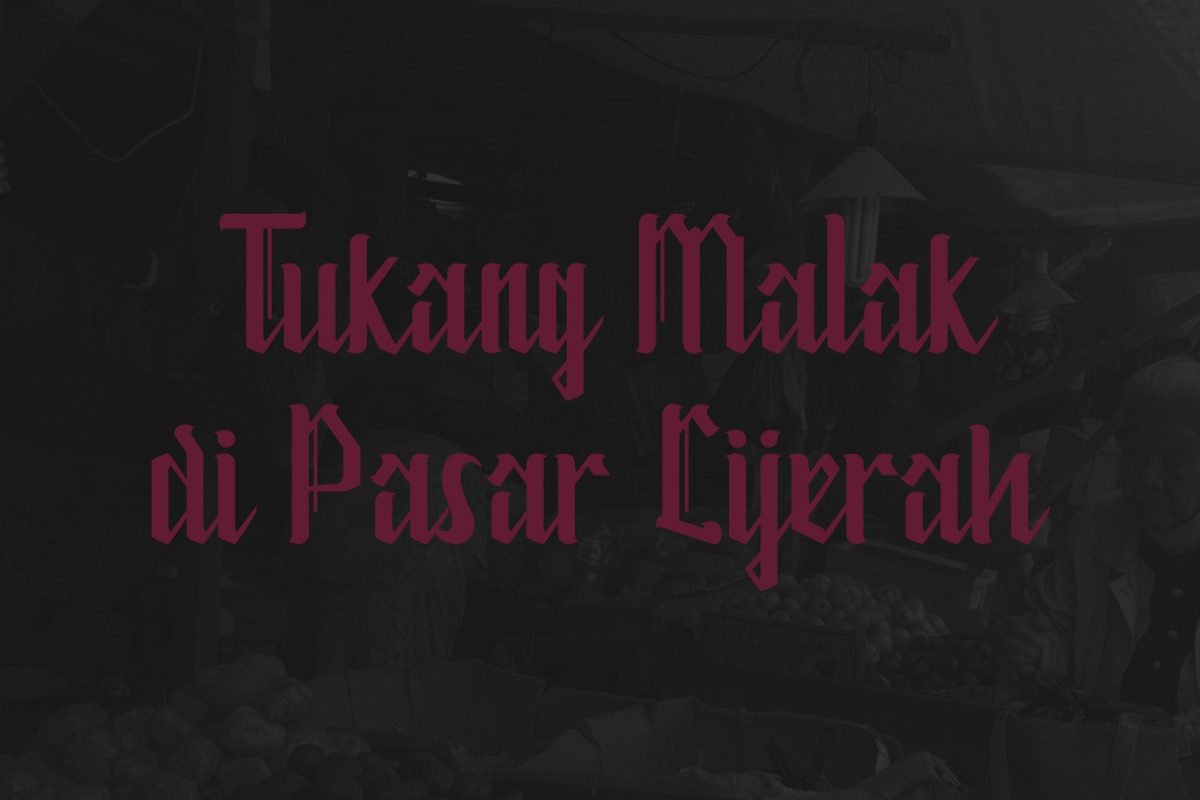 Ujang Bedog Typeface preview 3