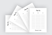 Minimal Sign Up Sheet, a Stationery Template by Amit Debnath (Thumbnail 6 of 6)