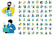 Bundle Flat Concept Illustrations, a Finance Illustration by alexdndz (Thumbnail 6 of 16)