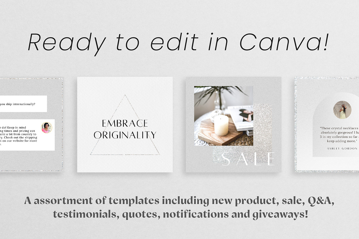 Small Business Instagram Templates, a Social Media Template by Galaxybomb (Photo 4 of 10)