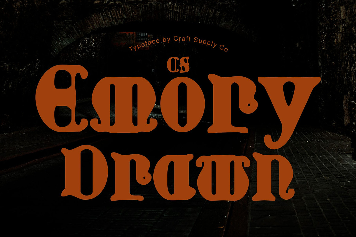 CS Emory Drawn, a Sans Serif Font by Craft Supply Co. (Photo 1 of 8)