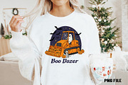 Boo Dozer Ghost Png, Boys Fall Hallo, an Illustration by DreamCafeArt (Thumbnail 3 of 5)