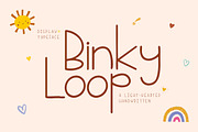 Binky Loop - Authentic Modern Script, a Handwritten Font by roomspace creative lab (Thumbnail 6 of 10)