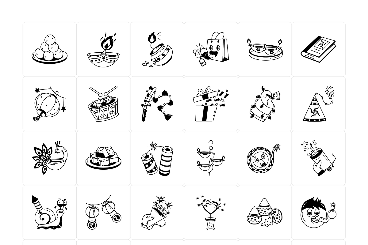 Animated Diwali Stickers, an Emoji Icon by Vectors Market (Photo 6 of 7)