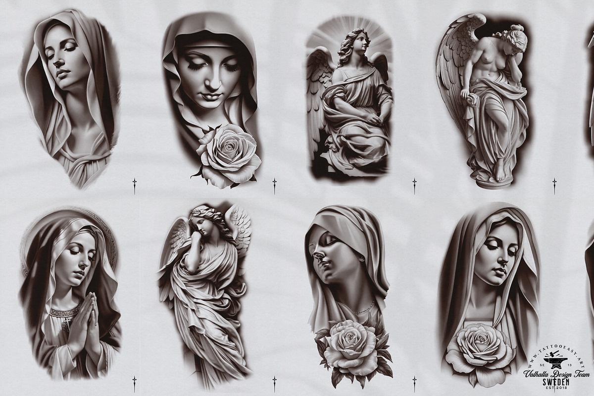 Procreate - Religious, a Brush Add-On by Studio.Valhalla (Photo 3 of 9)
