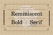 Nostifold, a Serif Font by graphicook (Thumbnail 2 of 10)