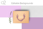 Kraft Paper Mailing Box Mockup, a Packaging Mockup by Sheikhadesign (Thumbnail 3 of 10)