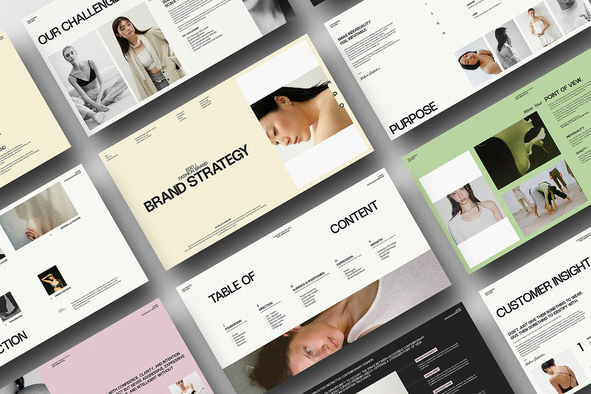 EGO Brand Strategy | CANVA, a Presentation Template by evgenystudio (Photo 10 of 11)