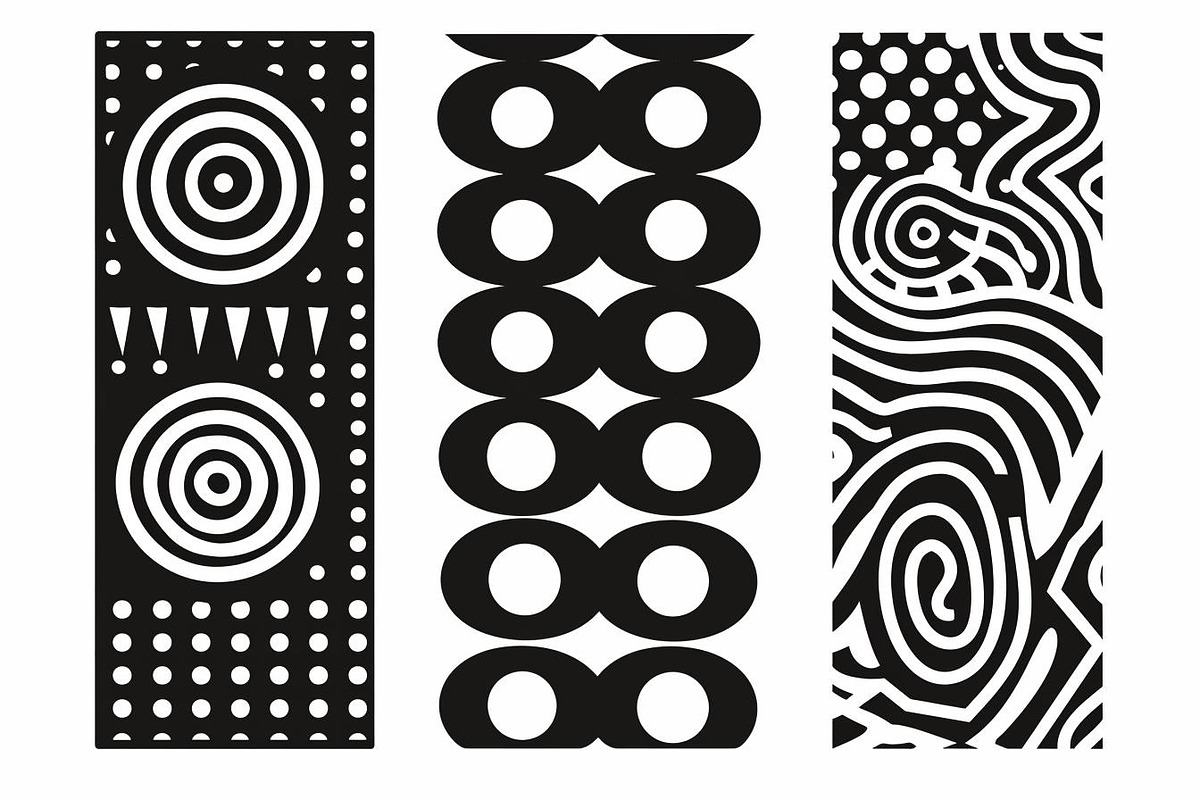 Geometric Laser Cut Vector Bundle, an Illustration by Designs_River (Photo 3 of 9)