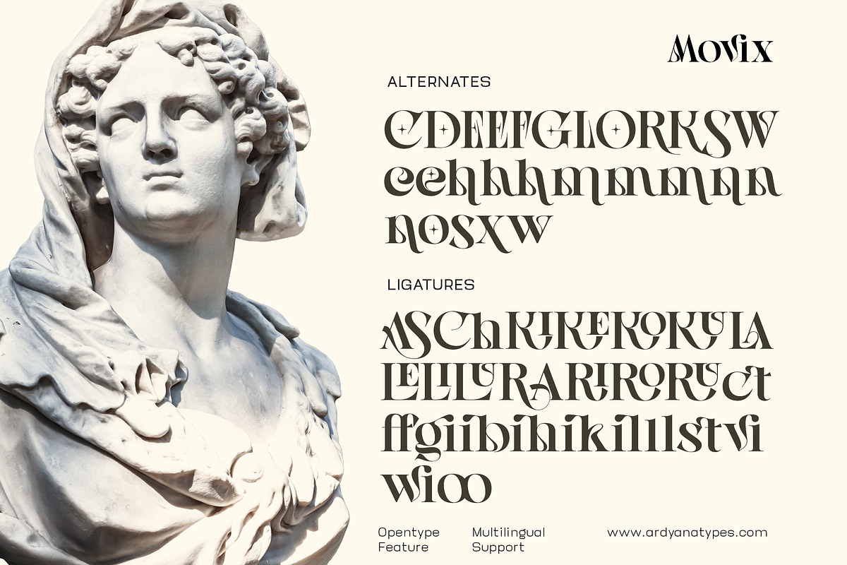 Movix, a Serif Font by Ardyanatypes (Photo 8 of 12)
