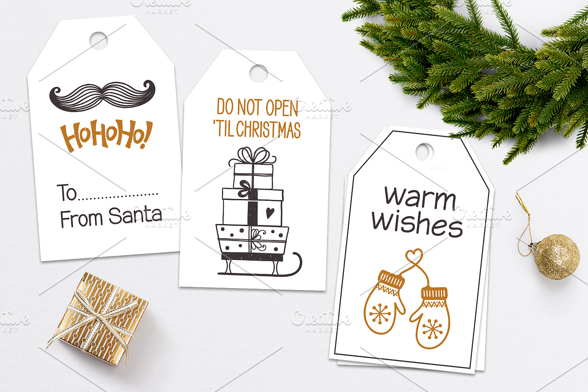 Christmas vector doodles bundle, a Graphic by InkySplash (Photo 2 of 9)
