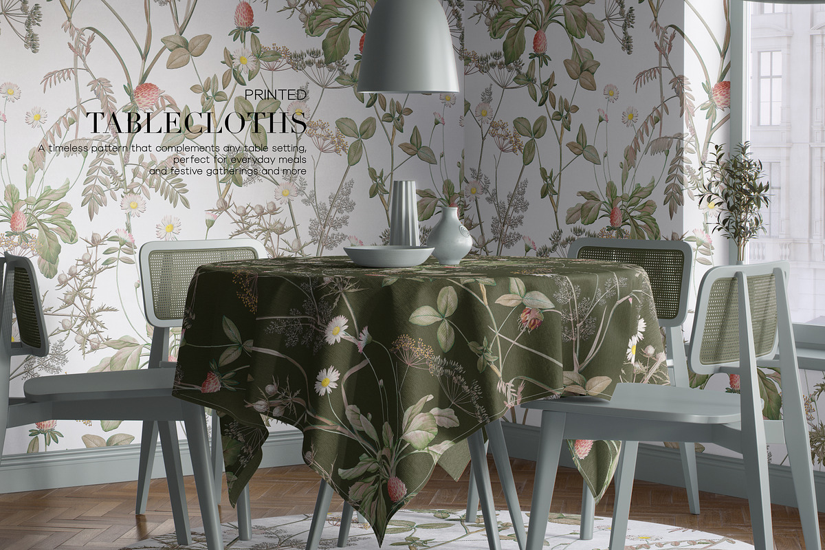 Meadow Bounty Botanical Prints, a Pattern Graphic by LEAFure (Photo 5 of 8)