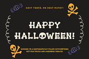 Fox Ghosty Font, a Symbol Font by Fox7 By Rattana (Thumbnail 2 of 9)