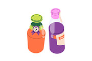 Tin cans and bottles, preserves set, a Food Illustration by Good Studio (Thumbnail 3 of 6)
