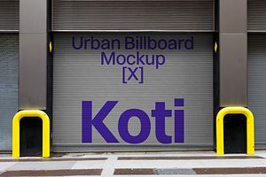 Urban Mural Billboard Mockup 09