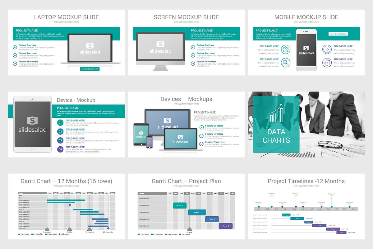 Business Proposal Keynote Template, a Presentation Template by SlideSalad (Photo 13 of 17)