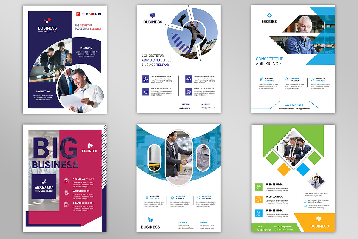 500+ Flyers Mega Bundle 99% OFF, a Flyer Template by Imagine Design Studio (Photo 27 of 98)