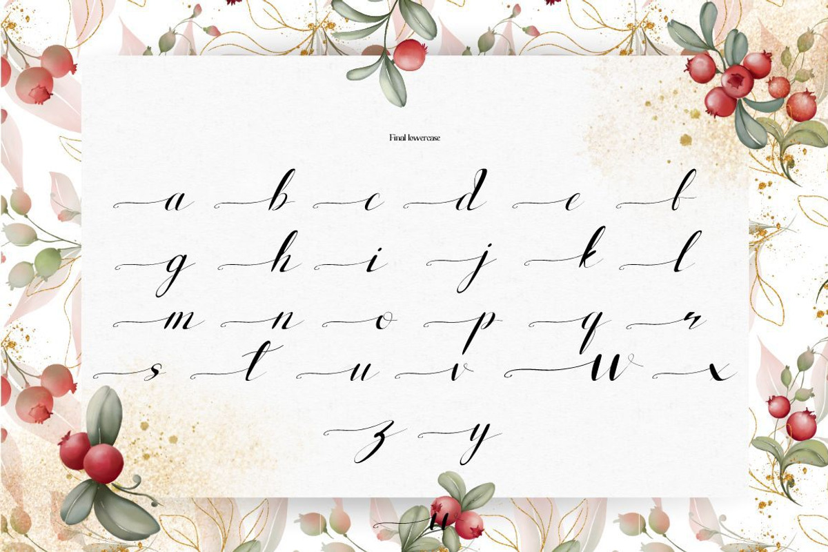 Rathalina Queen Modern Script, a Script Font by JNJ Studio (Photo 11 of 12)
