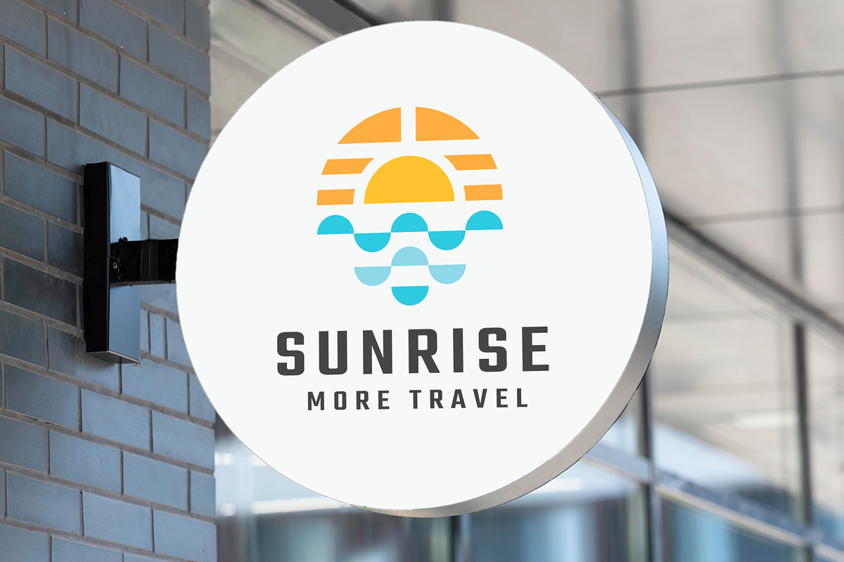 Sunrise More Travel Logo, a Branding & Logo Template by Design_Planet (Photo 1 of 4)