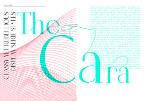 Tilaa Serif -Ligature Typeface