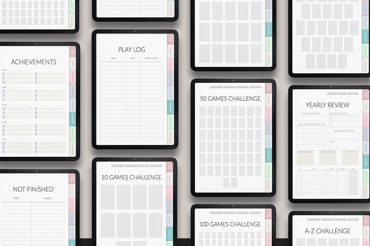 Digital Gaming Journal +500 Stickers preview 3