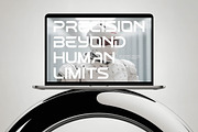 Chrome Quantum Futuristic Font, a Sans Serif Font by timelesstype.co (Thumbnail 15 of 20)